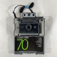 Polaroid Countdown 70 Automatic Land Camera With Manual Vintage VG Condition