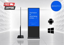 43-65in Digital Information Signage 2K Touchscreen Display Kiosk Promo Board