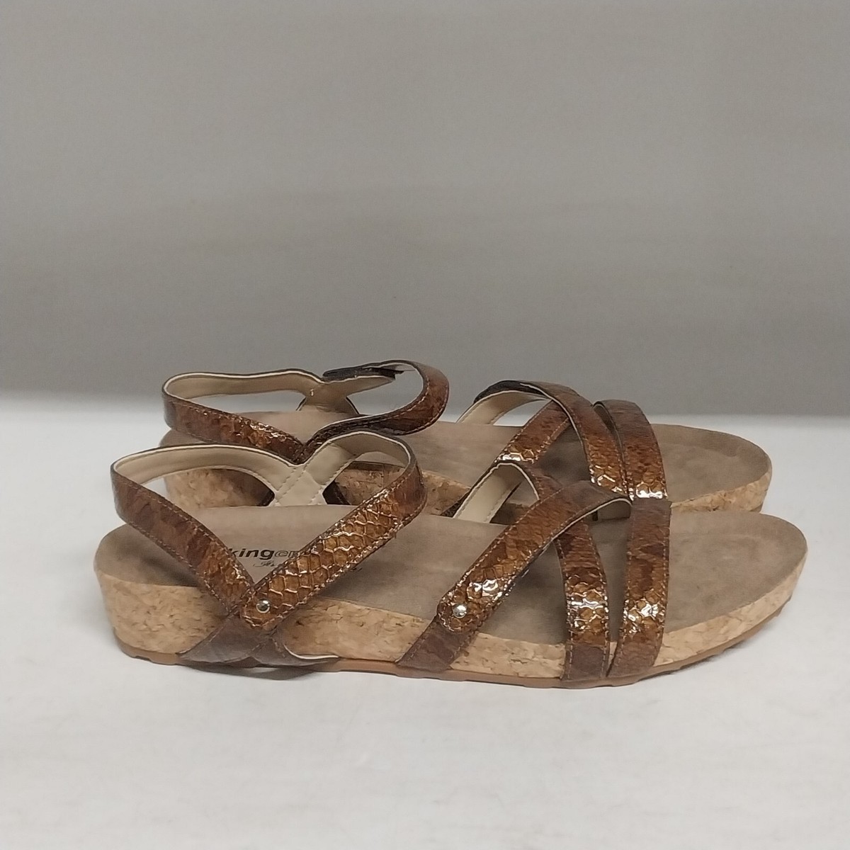 Walking Cradles Pool Sandal Nutmeg Marsh Womens Size Medium
