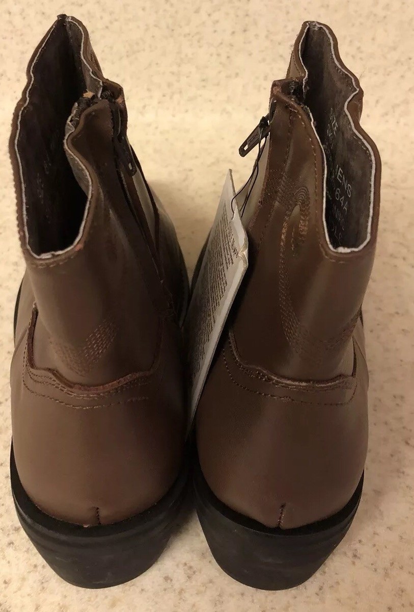 Saddle Tramp Mens Boots Sz 8.5 Brown Embroidered Leather  display picture 3