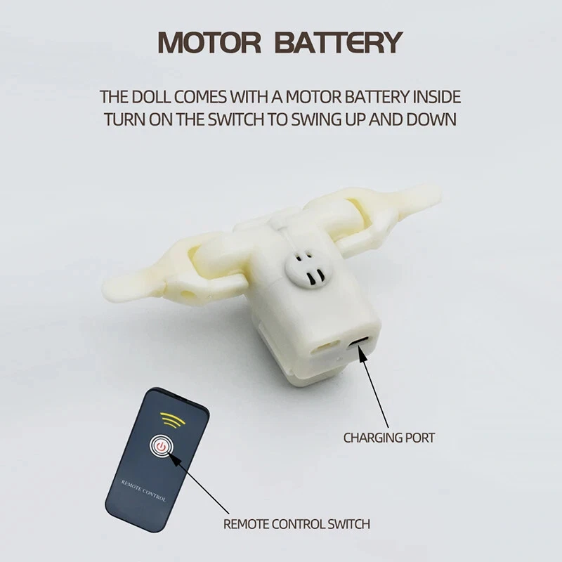 Remote Control Bat Toy Cute Remote Control Plush Simulation Animal Funny Toy New - Image 3 of 3