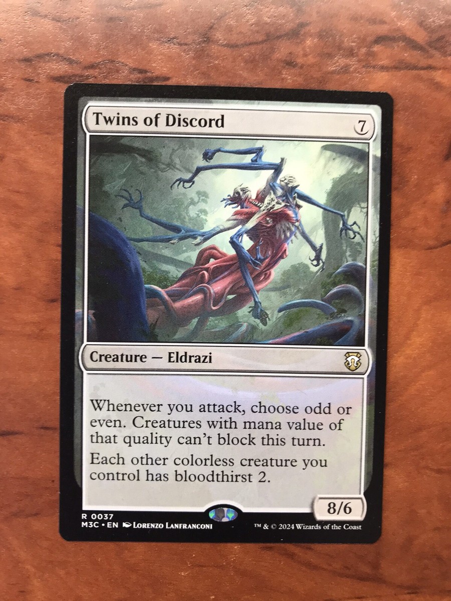 Twins of Discord MTG Magic the Gathering Card NM Near Mint Modern Horizons  M3C