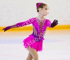 New style Figure Skating Ice Skating Dress Costume Sparkle Best-selling 88094