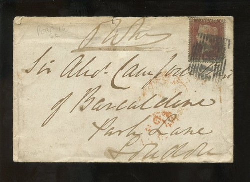GB QV PENNY REDS SCOTLAND POSTMARKS on COVER ..PRICED SINGLY - Picture 77 of 79