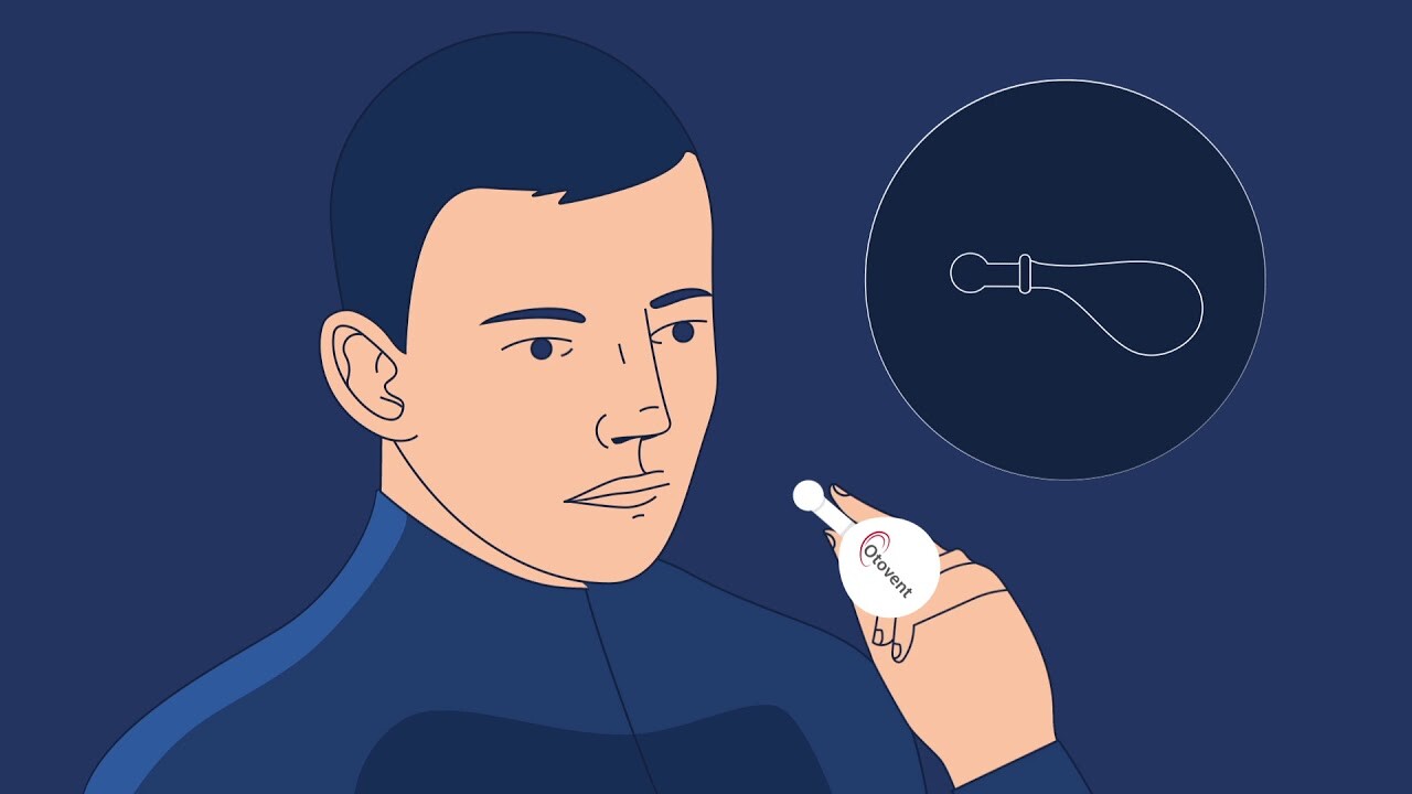 Otovent Glue Ear Nose Low Pressure Vacuum Removal Treatment Kit 5