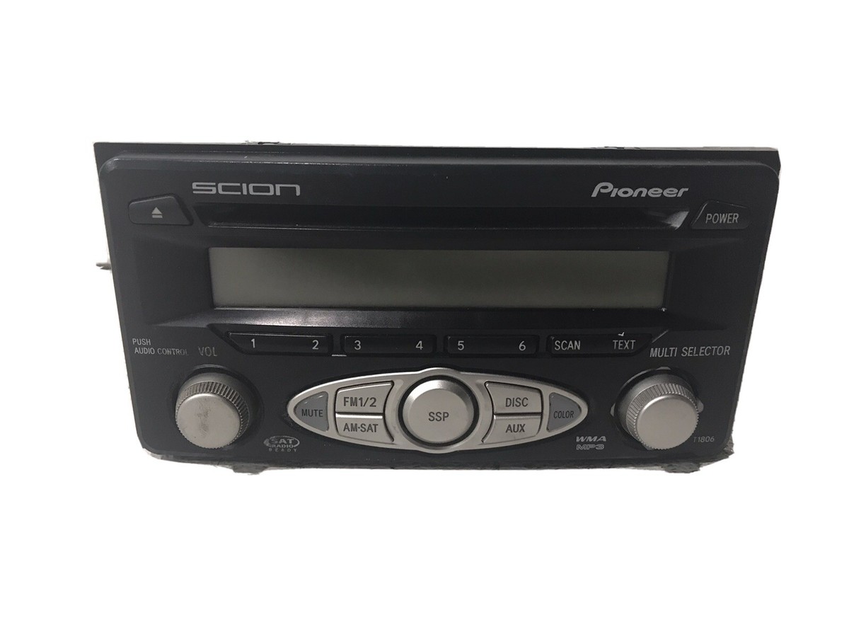 2004 - 2011 Pioneer Toyota Scion XA XB XD TC FM Radio CD Mp3 08600