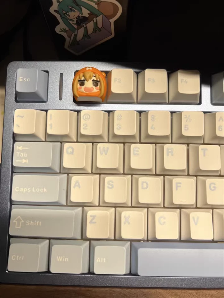 Anime Himouto! Umaru-chan Resin Keycap Doma Umaru Cartoon Mechanical Keycaps  - Image 4 of 4