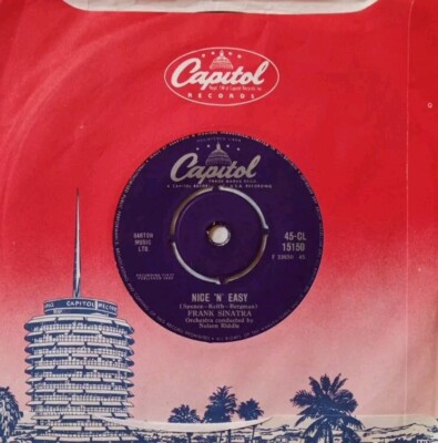Frank Sinatra-Nice 'n' Easy Vinyl 7'' Single.1960 Capitol 45 CL 15150.