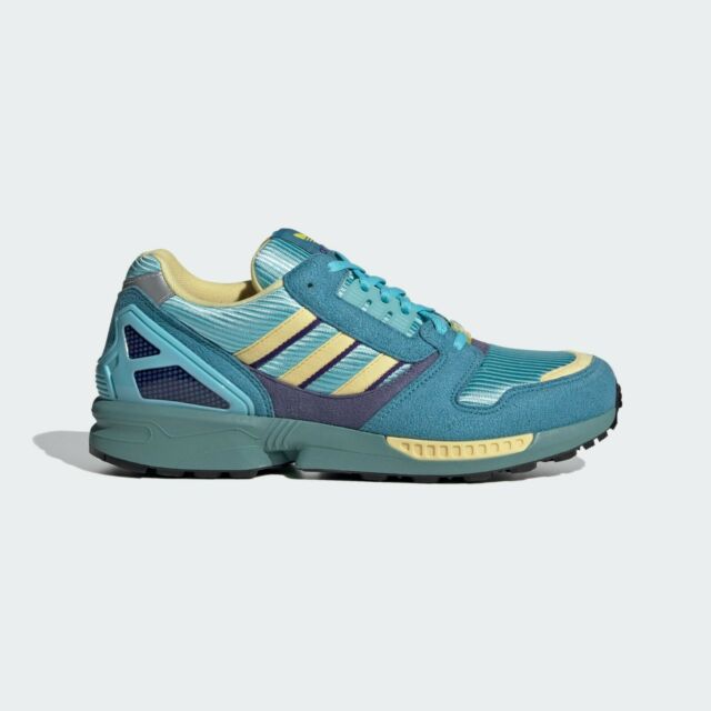Size 11.5 - adidas ZX 8000 Light Blue Sand 2021 for sale online 
