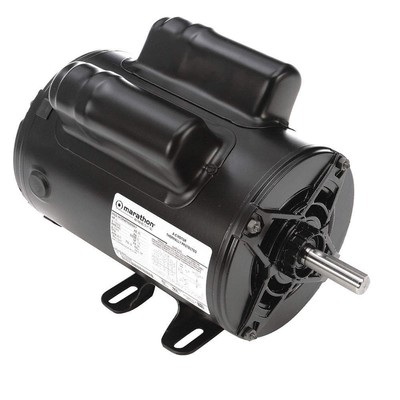 LEESON 5KCR48TN2650Y Motor,2 HP,56,115/230V,ODP,3450 rpm 3K787
