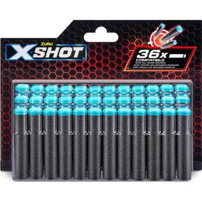 Zuru X-SHOT Excel Darts Refill 36pk compatible with Nerf