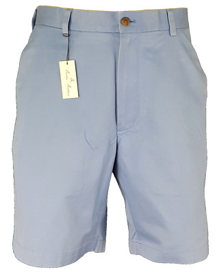 Brooks Brothers Herren blau KLEID SHORTS leichte Vorteil Chinohose - Taille 33''