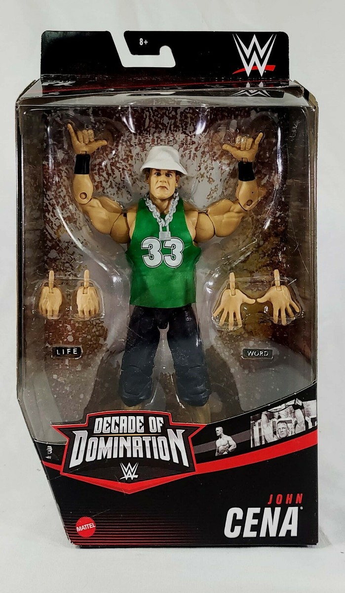 WWE Decade Of Domination John Cena Thug Life Elite Collection WCW