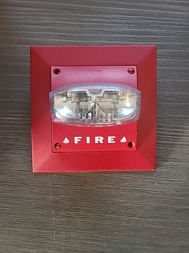 SYSTEM SENSOR RED FIRE ALARM STROBE SS2475ADA | eBay