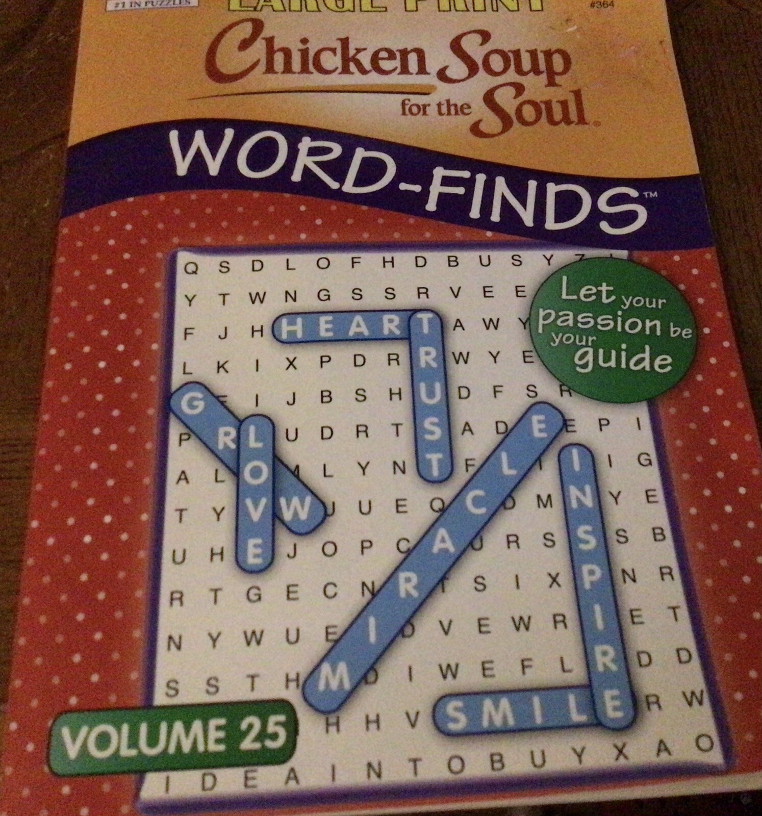 Chicken soup for the soul, word finds Volume 25 Large Print New | eBay