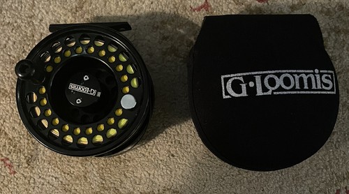 G-Loomis #099 Fly Reel GL-8-9-10 Very Nice Shape With Pouch
