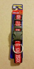 Pets First Indiana Hoosiers Collegiate Pet Collar Red Size Large 18"-28" L
