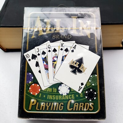 All In Deck Of Playing Cards Heartland Consumers Products Poker Size New