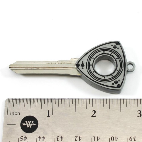 ROTOR KEY BLANK FITS: 1983-1987 SILVER - MAZDA RX-7 FB GS GSL GSL-SE 12A 13B - Picture 8 of 8