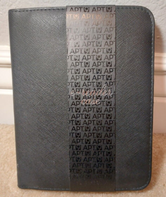 APT. 9 E-READER CASE, BLACK, L13163, NEW