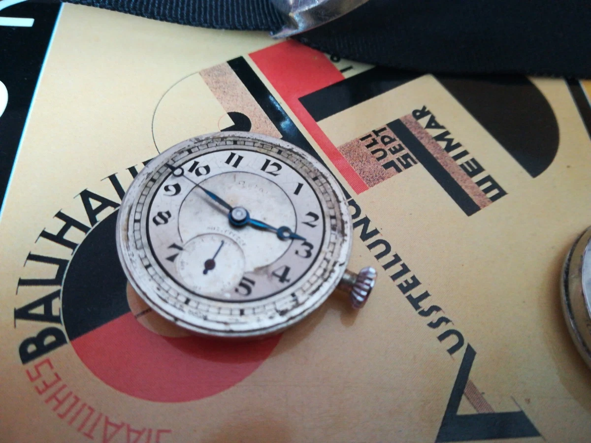 ANTIQUE SILVER TONE MECHANICAL DENNISON CASED WRIST WATCH. eBay