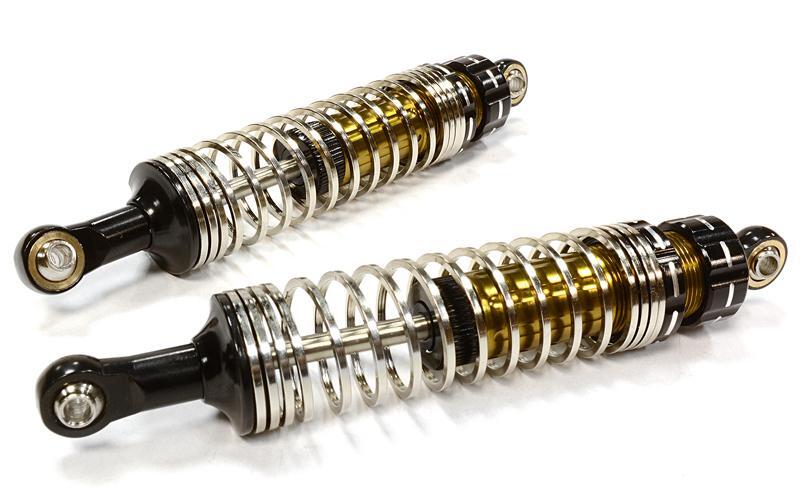 2 Stage Progressive Square Spring Shocks for SCX-10, SCX10 II