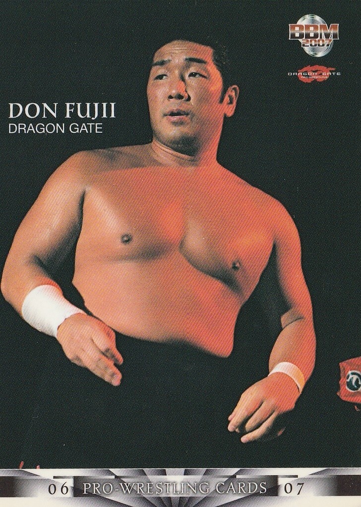 Don Fujii 2006-07 BBM Pro Wrestling #58 | eBay