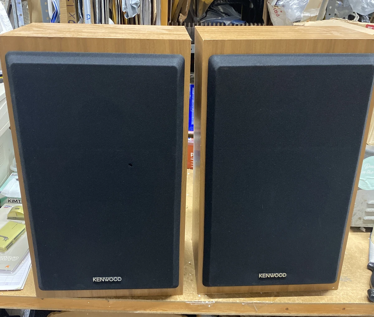 kleding Goot Zielig Kenwood KS-H31 KSH31 Stereo Speakers *Excellent Condition | eBay