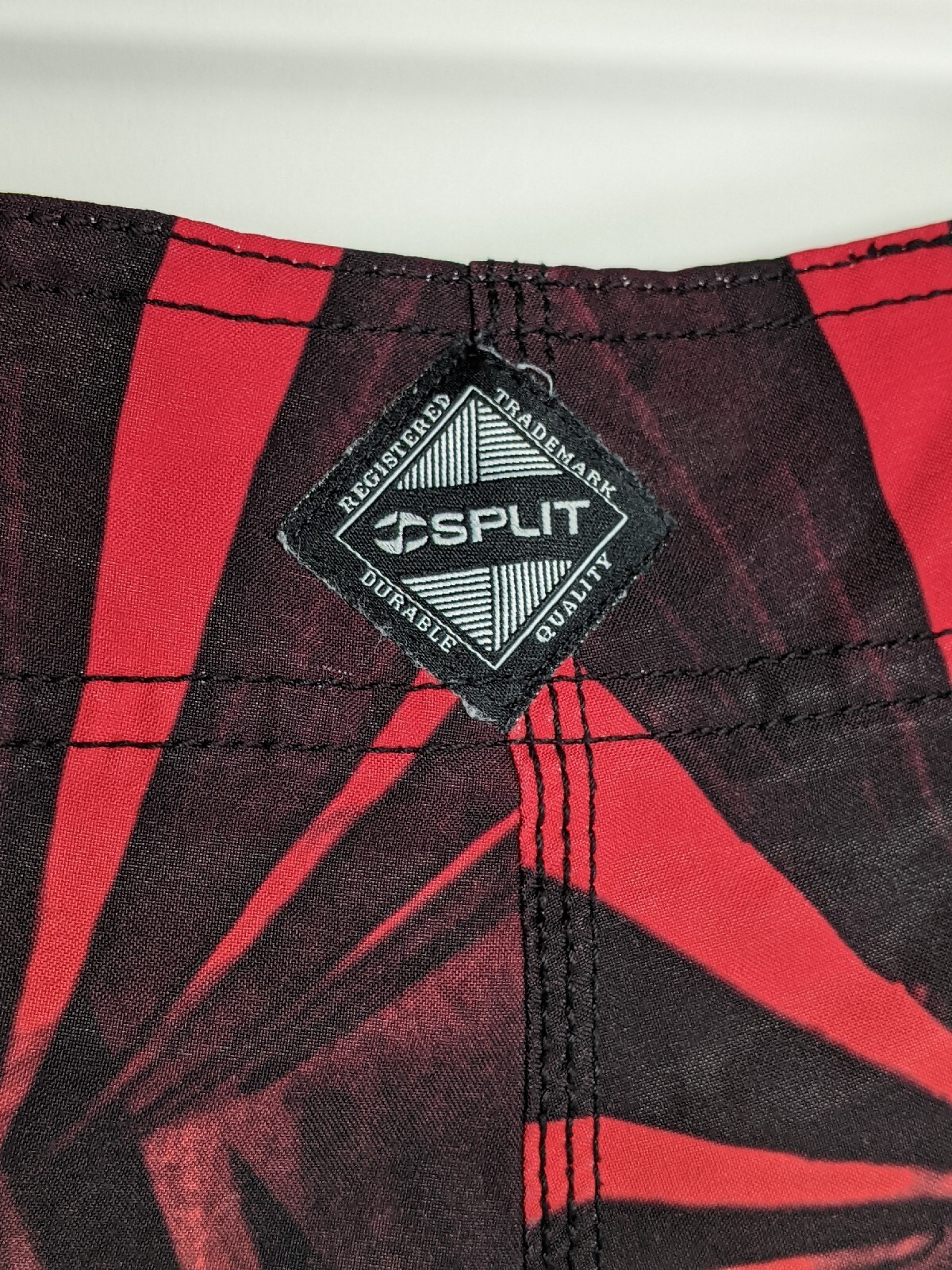 Split Multicolor Geometric Drawstring Swim Trunk … - image 6