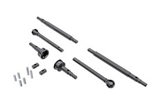 Traxxas TRA9756 Axle shafts, front 2 , rear 2 / stub axles, front 2 