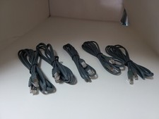 5 NEW Gray 8FT 8 Foot Cat 5 Ethernet Network Patch Cord High Speed LAN 39U