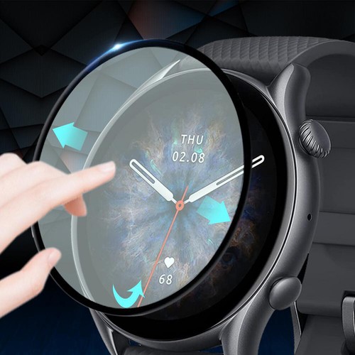 2pcs 3D Protective Film for Amazfit GTR 3/3 Pro/GTS 3 Smartwatch Screen - Zdjęcie 9 z 15