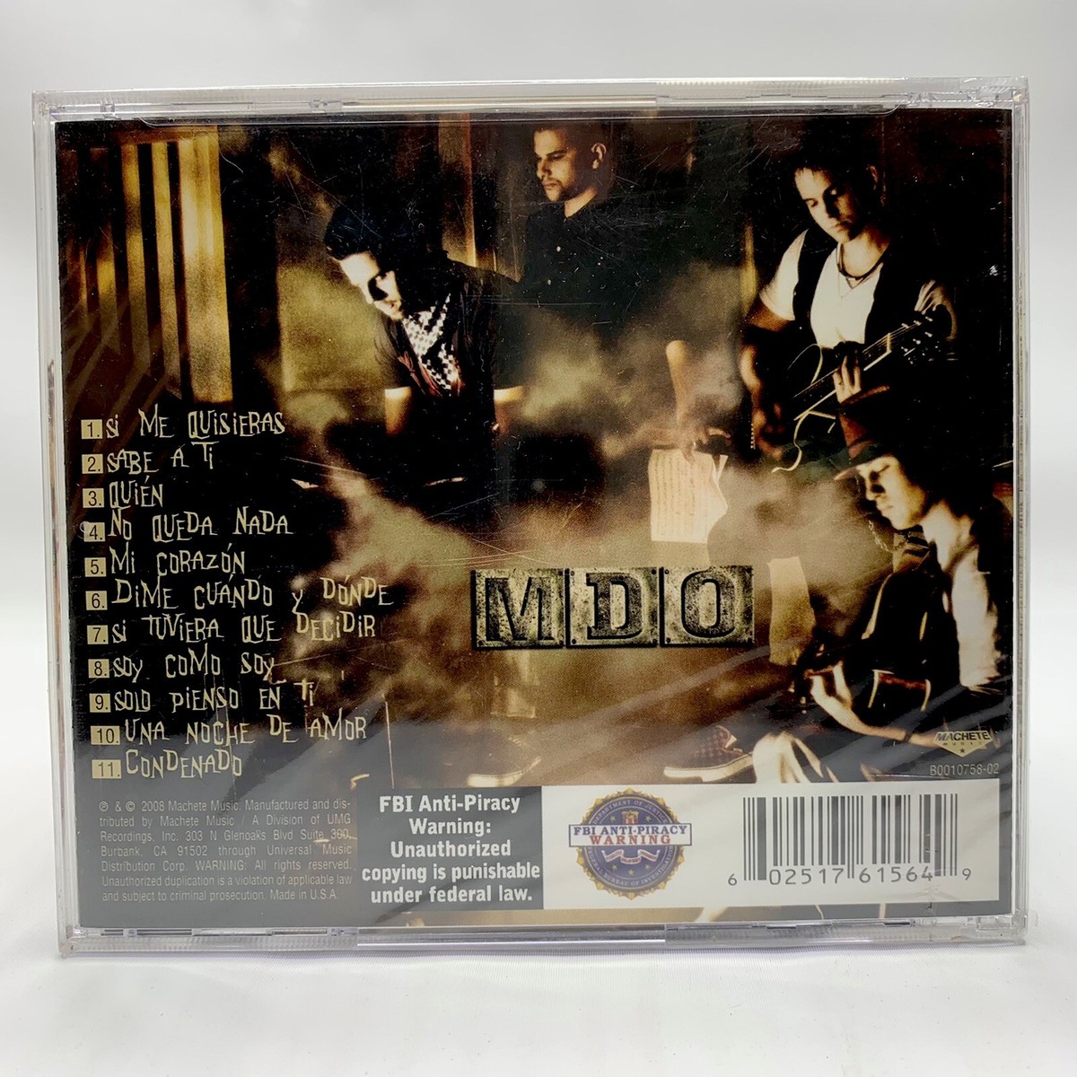 MDO CD Sabe a Ti w/Hype Sticker Boy Band Like Menudo Mercurio