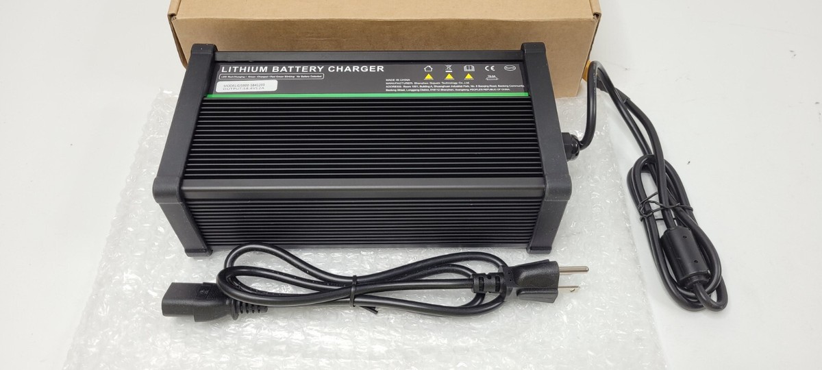 12A Lithium Battery Charger 48V LiFePO4 RV MARINE GOLF CART