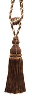 DéCopro Quaste Zugband, Farbe #D2A2 - Cappuccino Brown [Einzeln Verkauft]