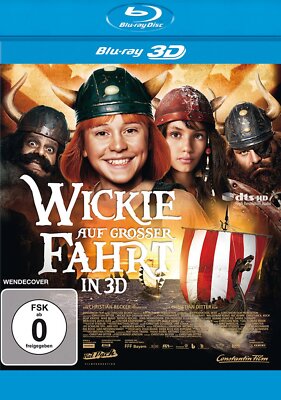 Wickie auf grosser Fahrt 3D + 2D # BLU-RAY-NEU