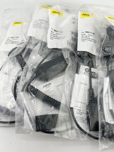 Jabra 88011-99 Prise QD à Mod enroulée 2M 5 Qté - Photo 3 sur 4