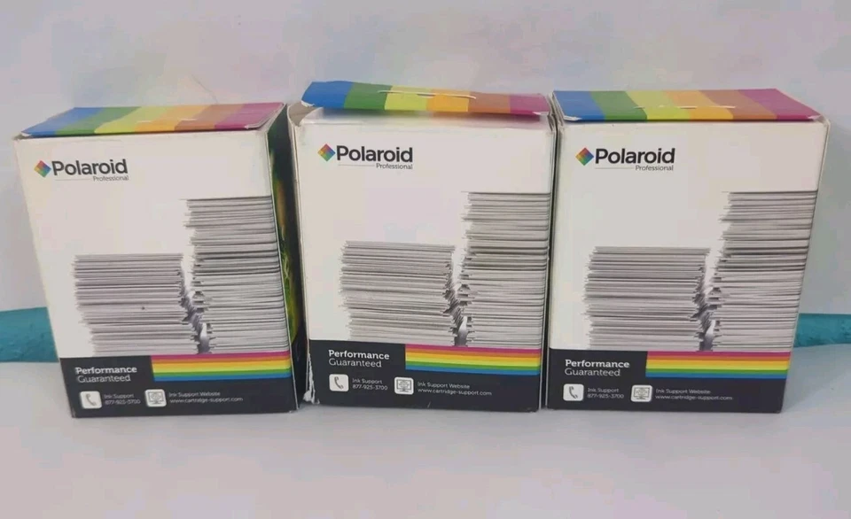 Genuina PolaroidHP 98 Tinta Negra Lote De 3 Caducados 2014 Nuevo En Caja Nuevo Sellado Foto 2 de 4