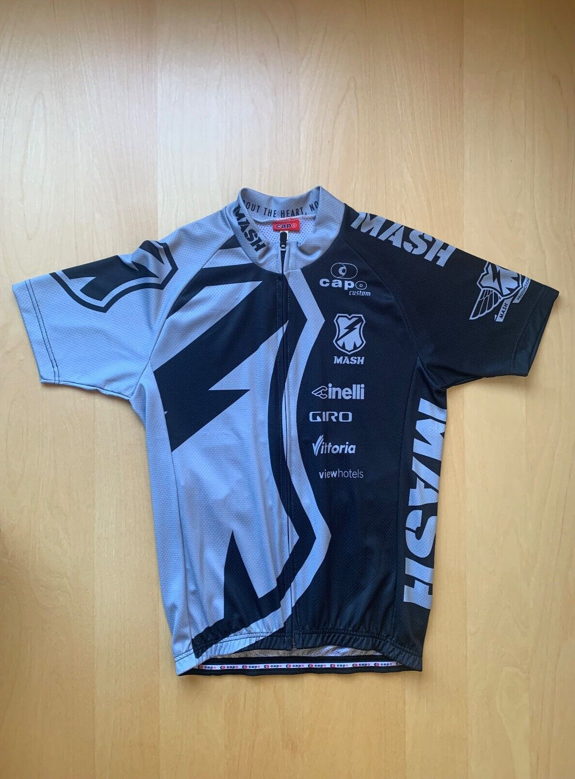 NEW! Mash SF Cycling Jersey Capo Histogram Mens S Kit frame 