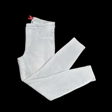 Spanx Women's  Light Gray Jeans Leggings Jeggings  Size Large