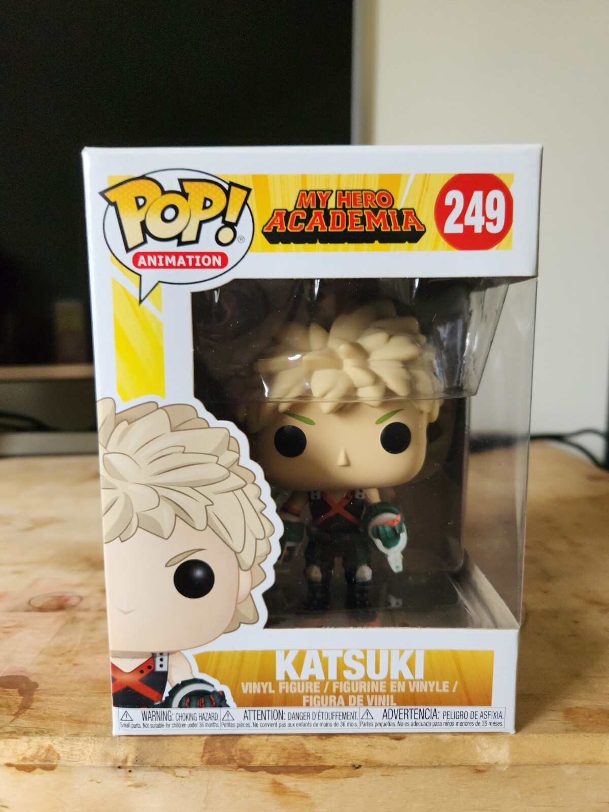 Funko Pop! Animation My Hero Academia Katsuki #249 Vinyl Figure