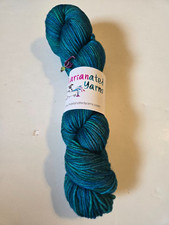 Marianated Fingering Hand Dyed Yarns "Plume" 80 Merino/231 yards