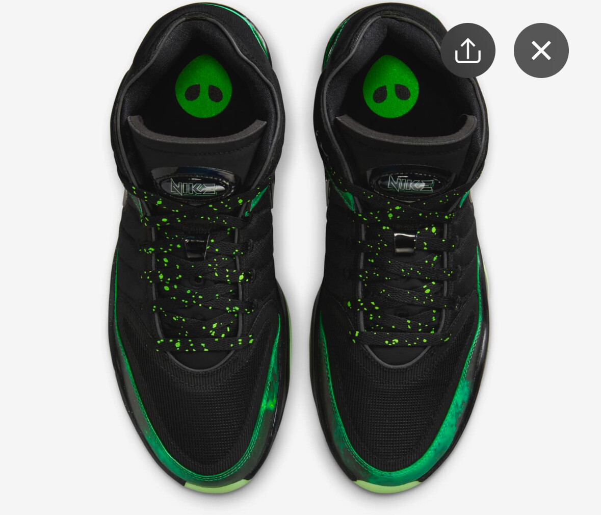 シューズ(男性用) Victor Wembanyama Air Zoom GT Hustle 2 Nike Victor Wembanyama x Air Zoom GT Hustle 2 Alien SIZE 8