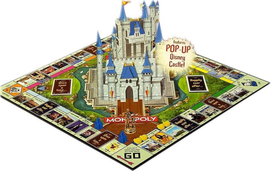 ディズニー Disney モノポリー MONOPOLY DISNEYPARKS Disney Theme Park Edition III Monopoly Game , Fast Shopping