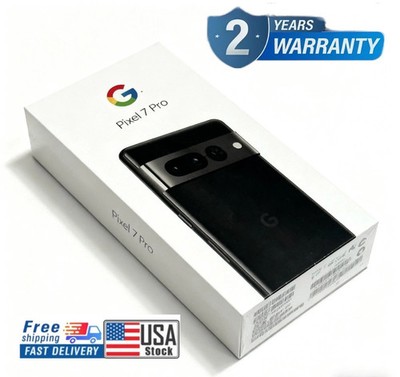 New Google Pixel 7 Pro 5G 6.7'' 50MP Unlocked 256+12GB SmartPhone Long endurance