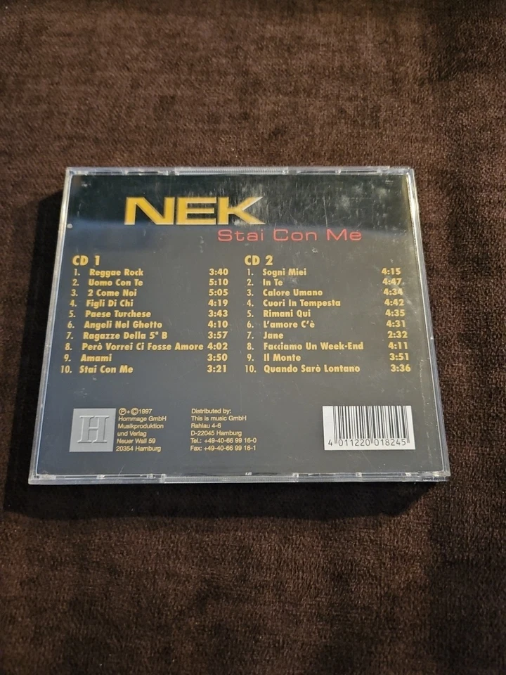 Stai Con Me - 2 CD von Nek | CD | Zustand akzeptabel - Bild 3 von 3