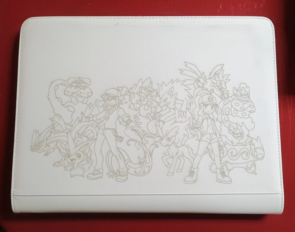 Perno negro + carpeta acampanada blanca Foto 2 de 2