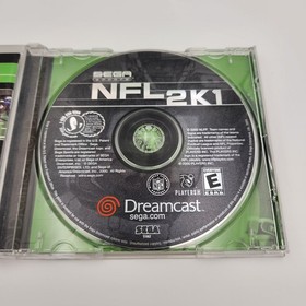 NFL 2K1 - Sega Dreamcast - Complete, Tested, Working, Authentic 