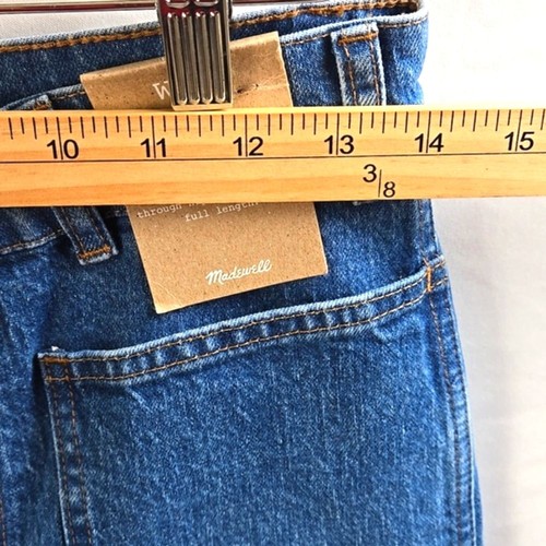 Madewell Damen 90s Straight Blue Jeans Classic Indigo Wash Gr. 27 - Neu mit Etikett - Bild 11 von 11