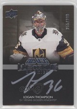 2021-22 SPx UD Black Lustrous Rookie Signatures 255/299 Logan Thompson Auto 0a1